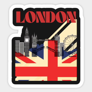 I Love London UK Travel more Wanderlust love Explore the city travel London souvenir Sticker